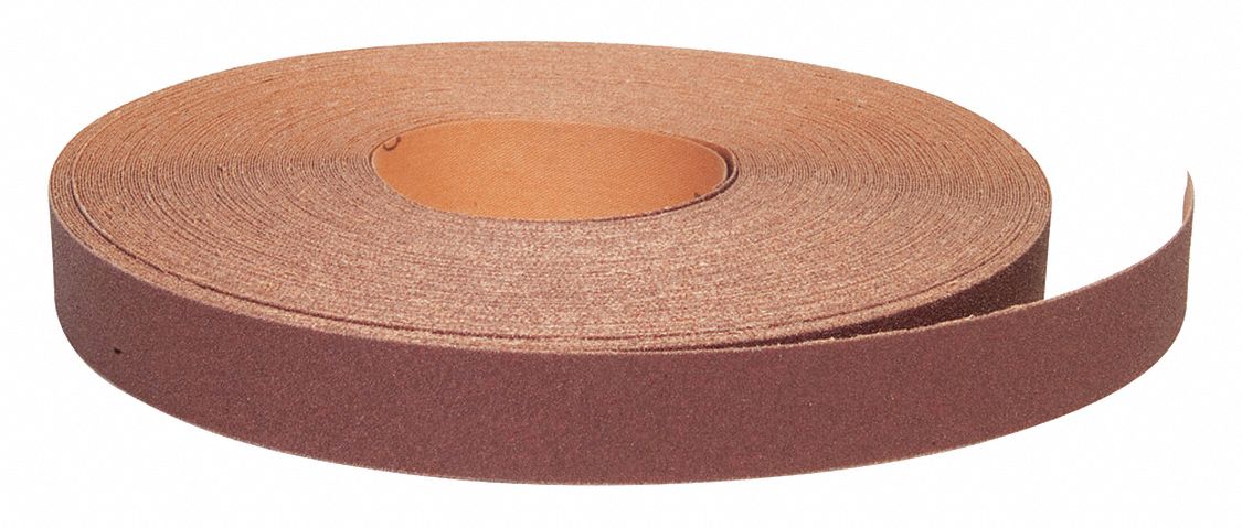 ABRASIVE ROLL,150 FT. L,FINE,P120 GRIT