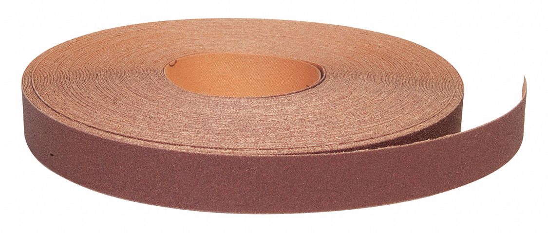 ABRASIVE ROLL,150 FT. L,FINE,P100 GRIT