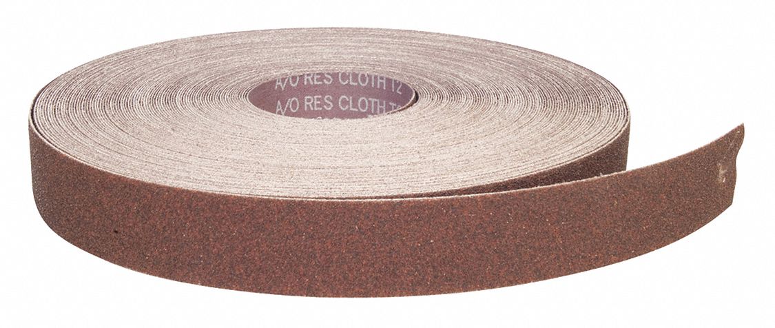 ABRASIVE ROLL,150 FT. L,MEDIUM,P60 GRIT