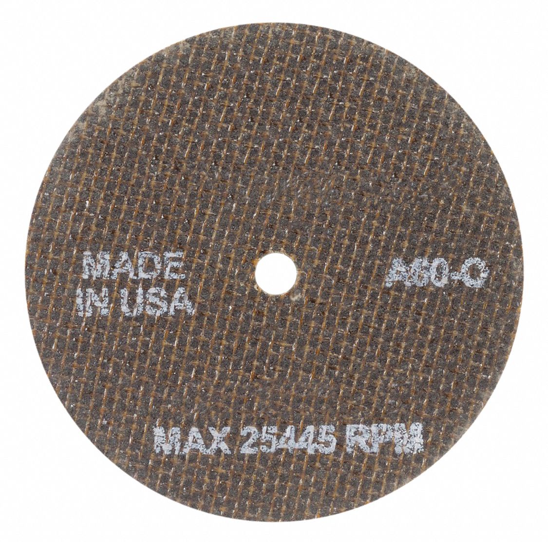 GRAINGER APPROVED 3 in, Type 1 Aluminum Oxide Abrasive CutOff Wheel, 1