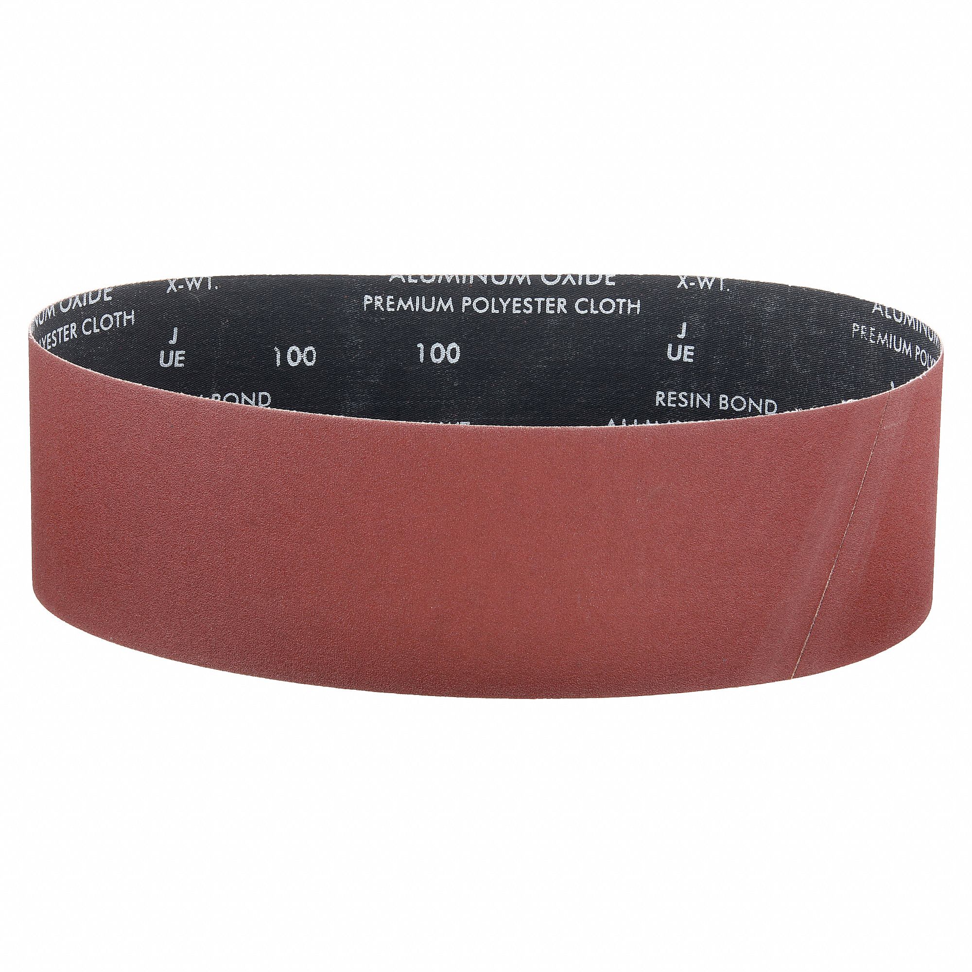 4 in W x 36 in L, Aluminum Oxide, Sanding Belt 435Y9978072775315