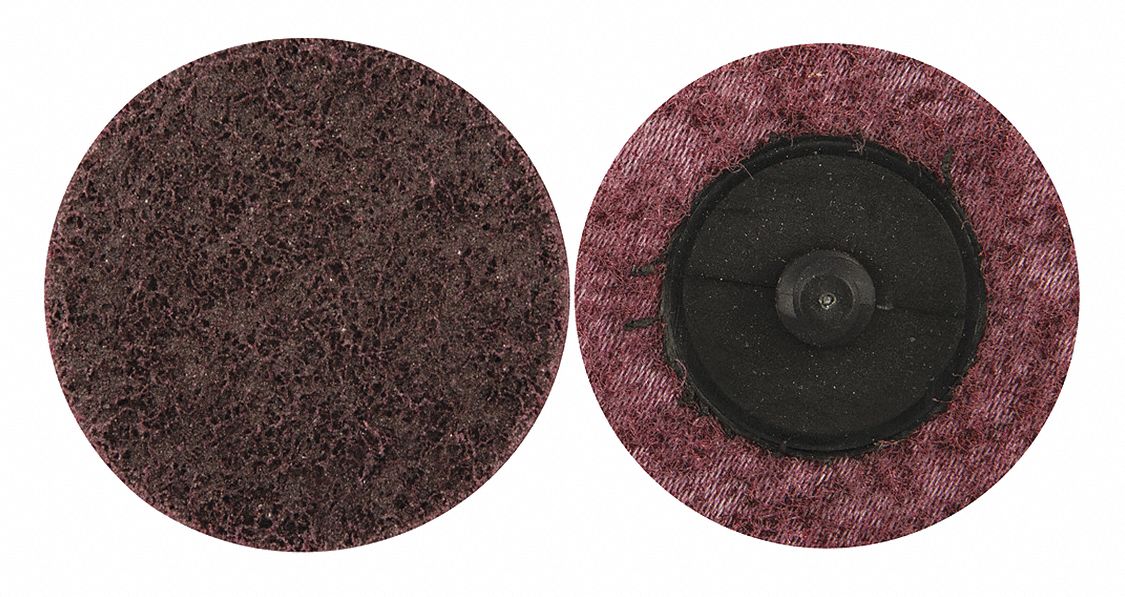 Surface-Conditioning Disc: TR, 3 in Dia, Aluminum Oxide, Medium, Surface Prep