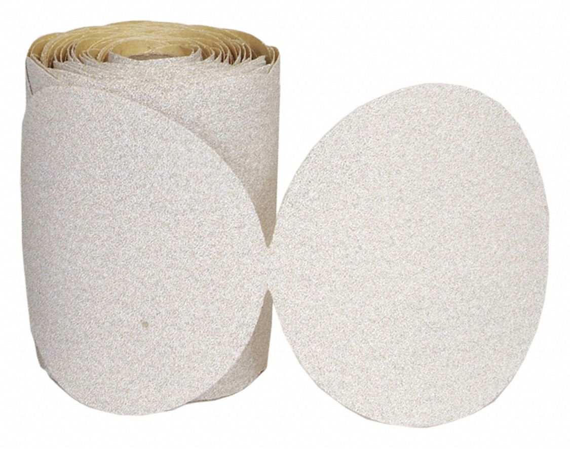 Sanding Disc Roll, Coated, Grit 100, 6" dia