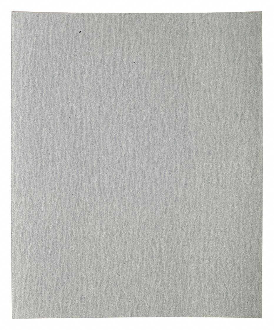 Sanding Sheet: 9 in W x 11 in L, Silicon Carbide, P180 Grit, B Wt Paper, B0412DO