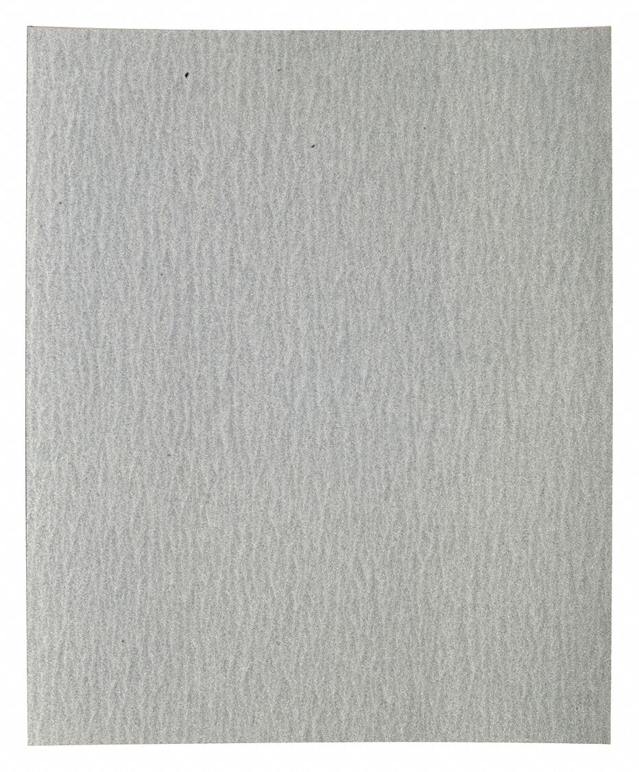Sanding Sheet: 9 in W x 11 in L, Silicon Carbide, P150 Grit, B Wt Paper, B0412DO