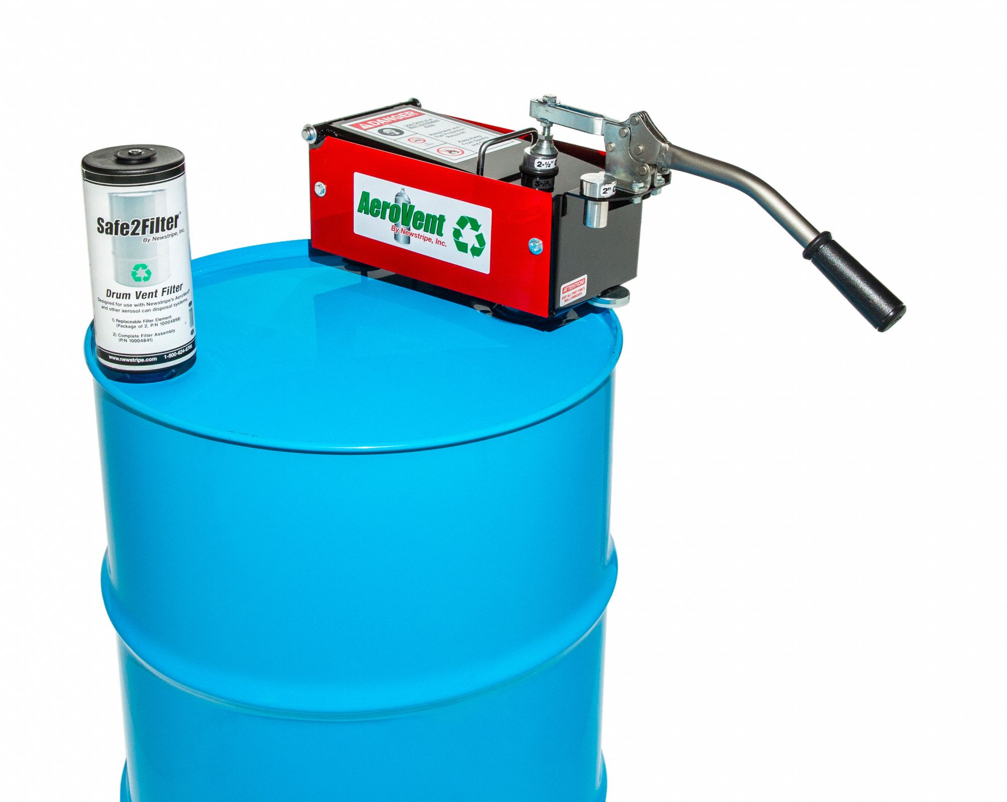 NEWSTRIPE Aerosol Can Recycling System 1 Aerosol Recycling Can