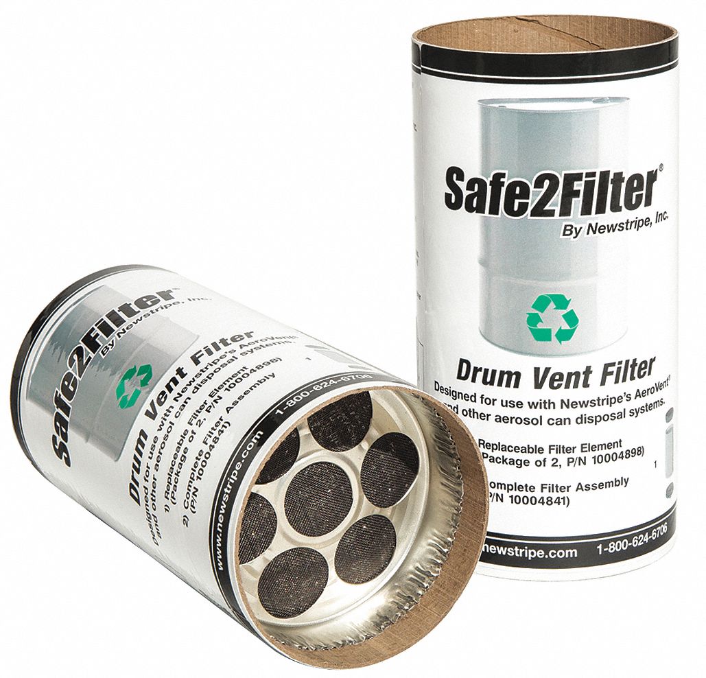 Carbon Filter Can 10-1/2 H PK2