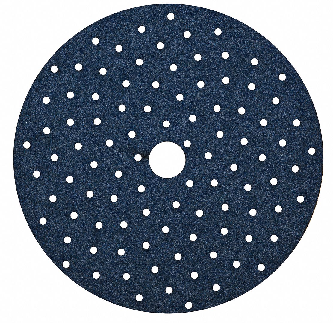 HOOK-AND-LOOP SANDING DISC,6 IN DIA