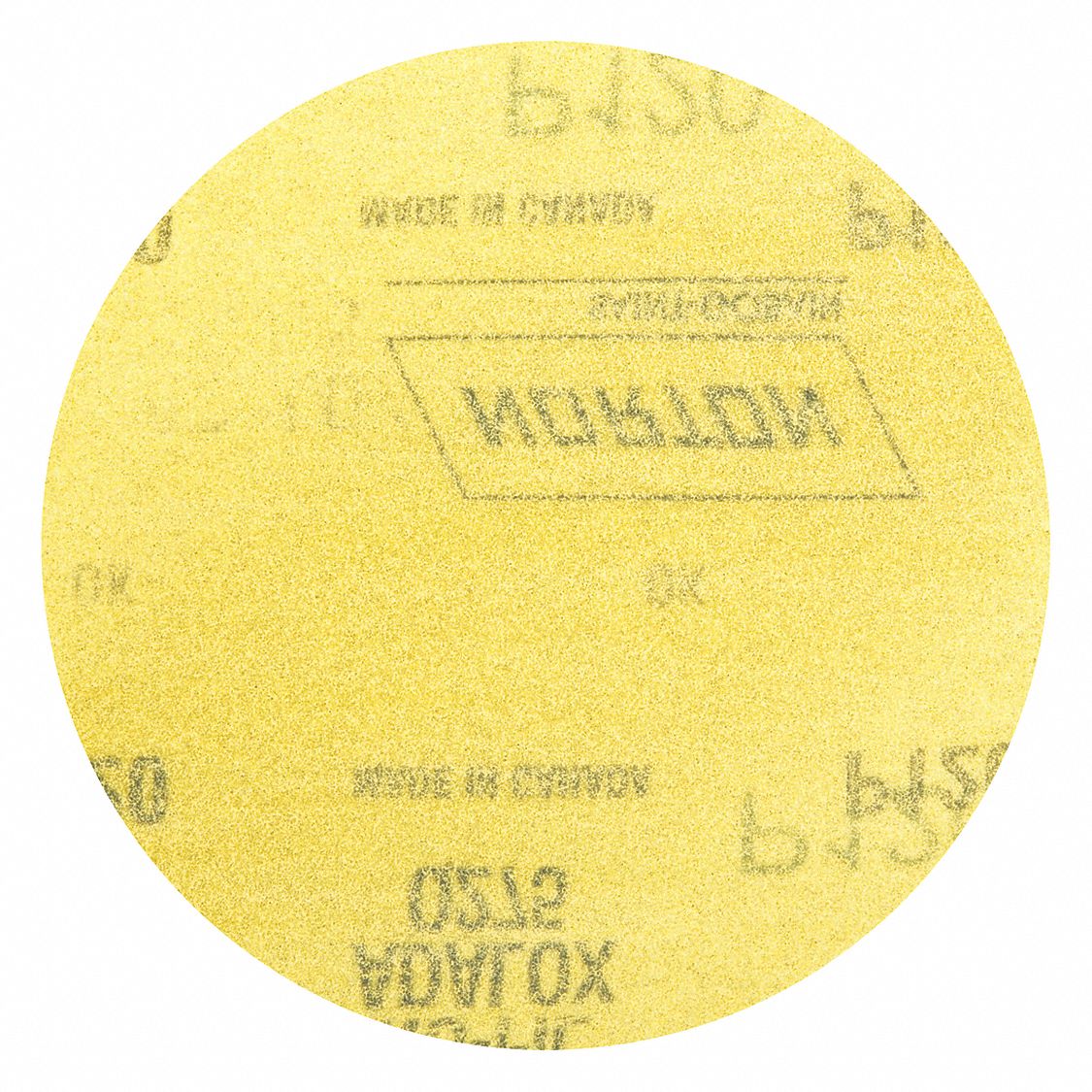 NORTON, 5 in Dia, NonVacuum, HookandLoop Sanding Disc 436D4566261101613 Grainger