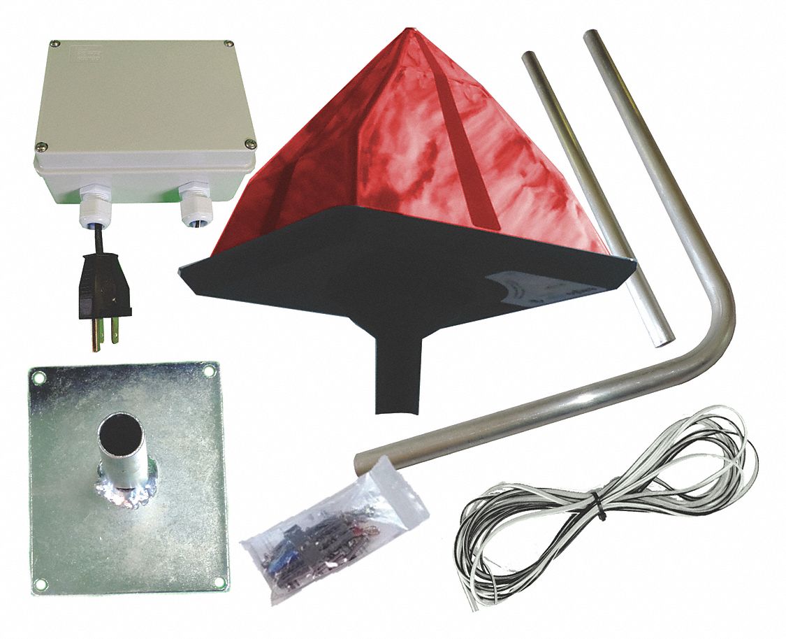 BIRD BARRIER, Bird Control, 6 lb Wt, Eagle Eye Deterrent 436G40ee