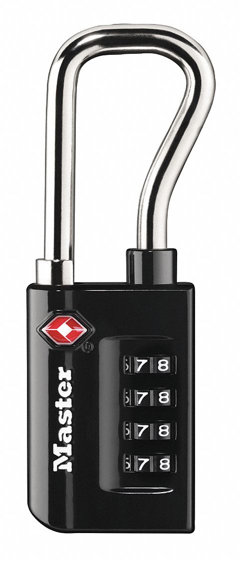 LUGGAGE AND BRIEFCASE PADLOCK,4 DIALS
