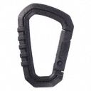 Carabiner,  Polymer,  1 in Gate Opening,  3 1/2 in Length,  Auto-Lock,  275 lb Tensile Strength