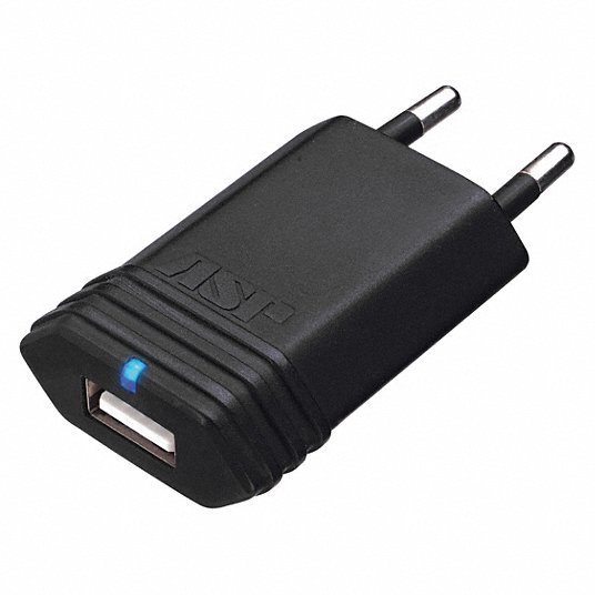EU USB Wall Charger for Rechargeable Flashlights