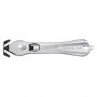SAFETY CUTTER,SILVER HANDLE,6-1/2