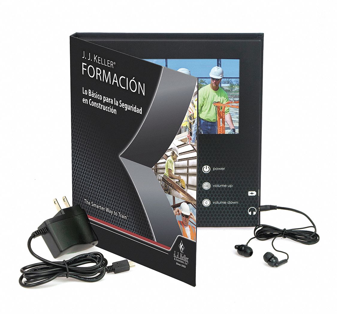 JJ KELLER, Construction Safety, Spanish, Safety Training Kit 436M0450909 Grainger
