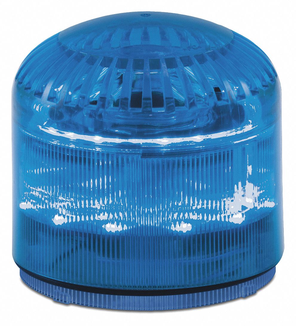 BALISE VOYANT LUM. AVERTISSEUR,BLEU,DEL