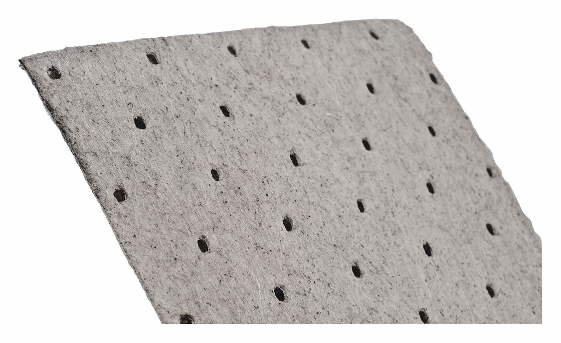 ABSORBENT ROLL, 24 GALLON CAPACITY, BALE, GREY, 15 IN X 150 FT, MELTBLOWN