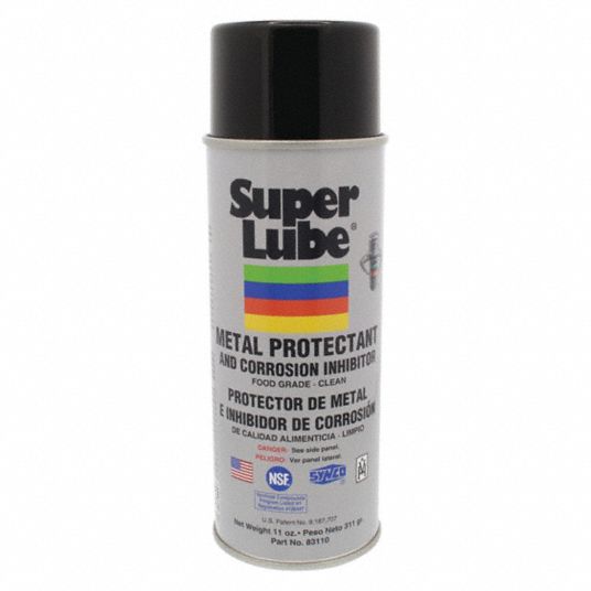 Metal Protectant and Corrosion Inhibitor: Wet Lubricant Film, Medium, Long,  11 oz Container Size