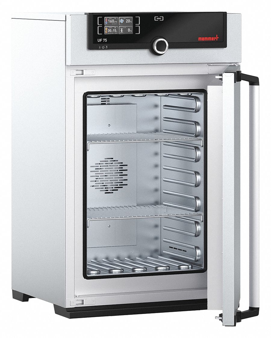 Universal Oven: Forced Air, 2.7 cu ft Capacity, 300°C Max Temp, 2, 500 W Watt, +/-1.8°C, Oven