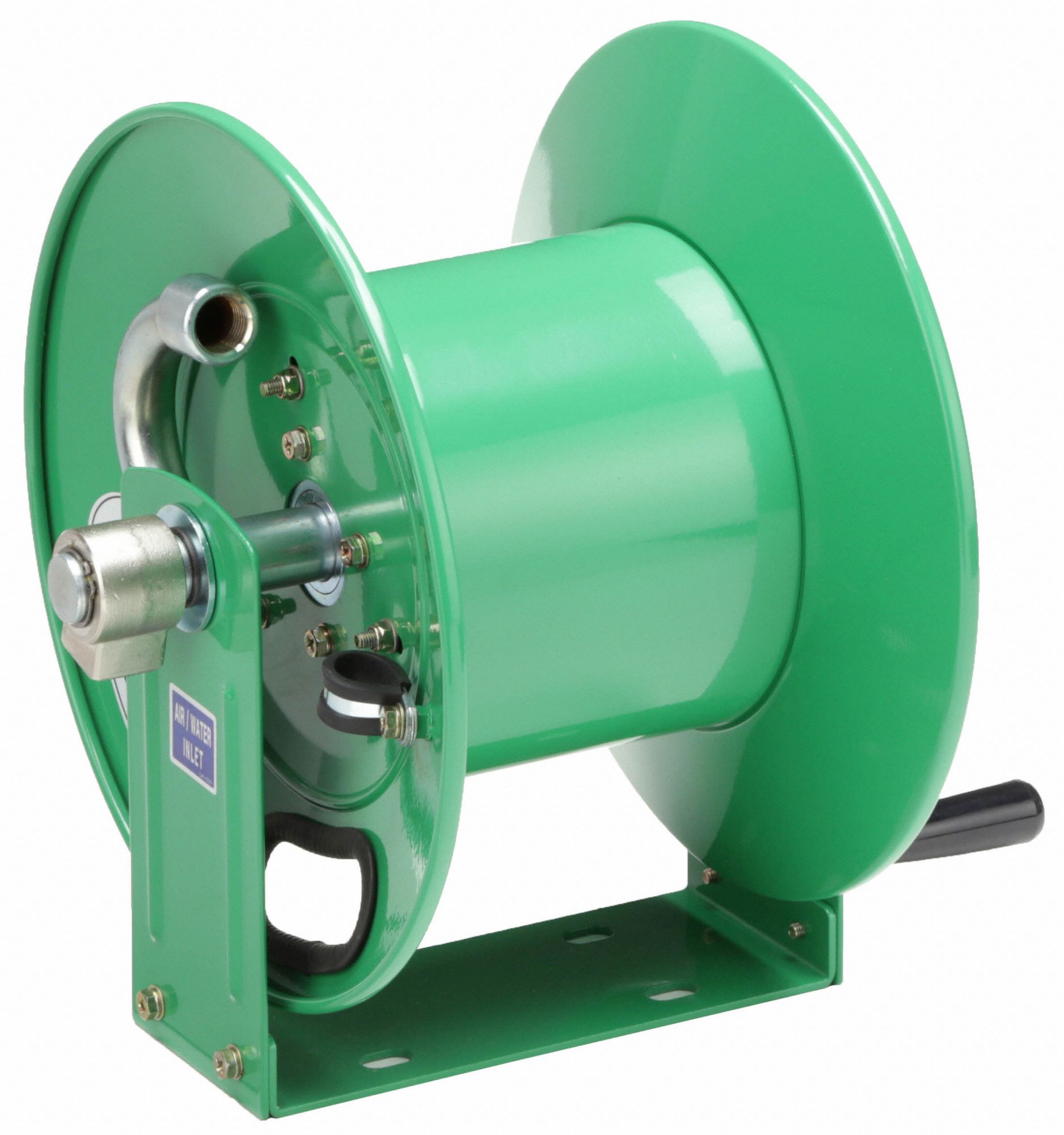 SPEEDAIRE Hand Crank Hose Reel, Hose Capacity 50 ft (1/2 in I.D.), 300