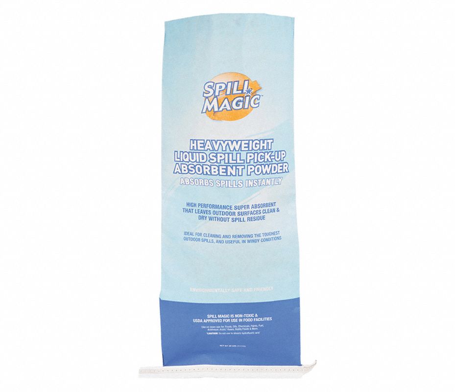 SPILL MAGIC Polvo Absorbente Universal Bolsa 30 lb. - 437J97 | 97106 ...
