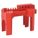 BALL VALVE LOCKOUT, CLAMP ON, FOR LEVER HANDLE TYPE, 2½ IN FOR MAX PIPE SIZE, RED