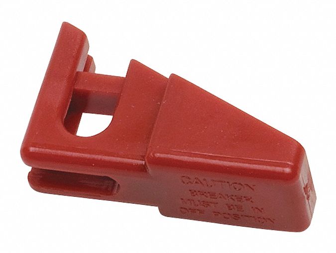 Circuit Breaker Lockout: Fuse Block, For 120V AC Volt, For Single Pole Circuit Breaker Type