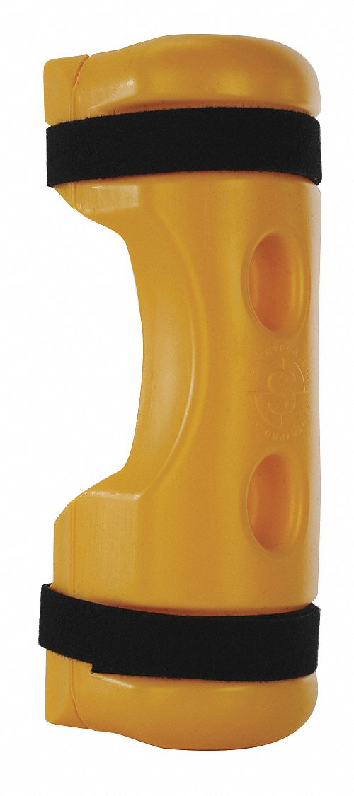 RACK SENTRY, StrapOn, On Upright, Pallet Rack Guard 437T18RSC100 Grainger