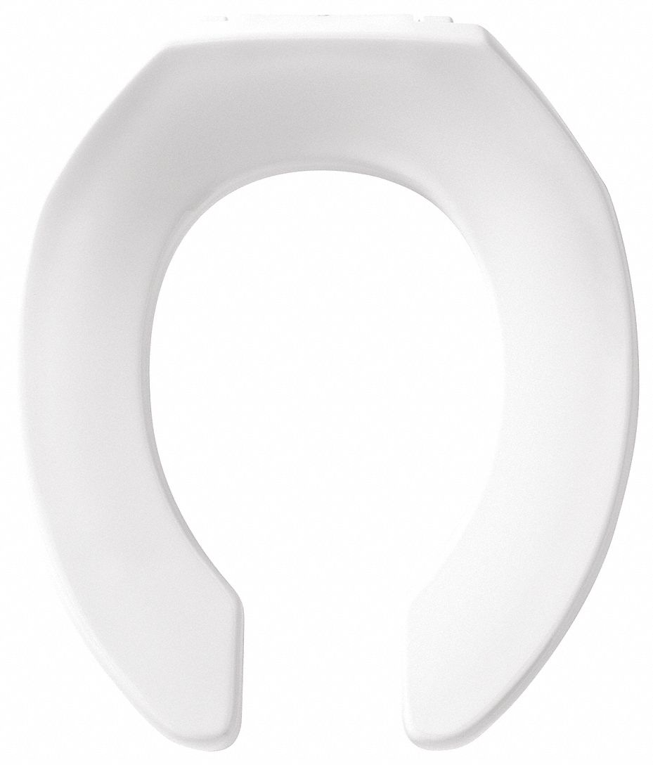 BEMIS Round, Lift Toilet Seat Type, Open Front Type, Includes Cover No