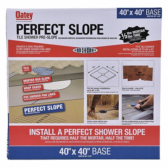 Oatey Pre Slope Base 437t49, Tile Shower Floor Slope Kit