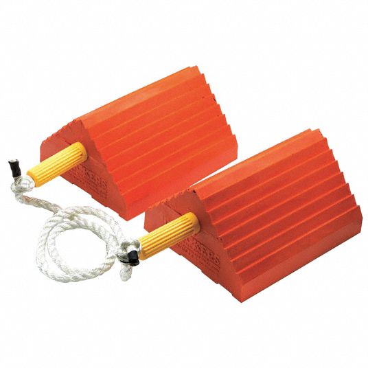 Urethane, 32 in Max Compatible Wheel Dia, Wheel Chock - 437T70|UC1400-4 ...