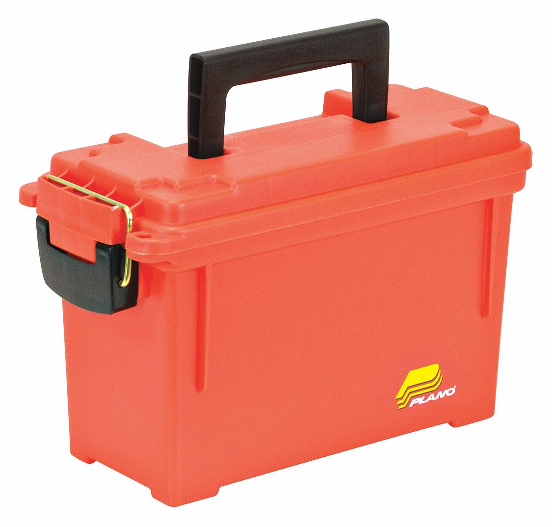 PLANO MOLDING PORTABLE TOOL BOX,PLASTIC,ORANGE,MATTE - Tool Boxes