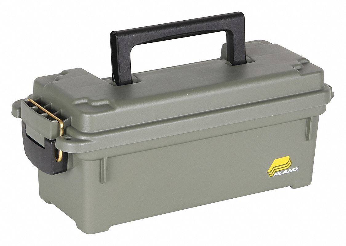 PORTABLE TOOL BOX,PLASTIC,OLIVE GREEN