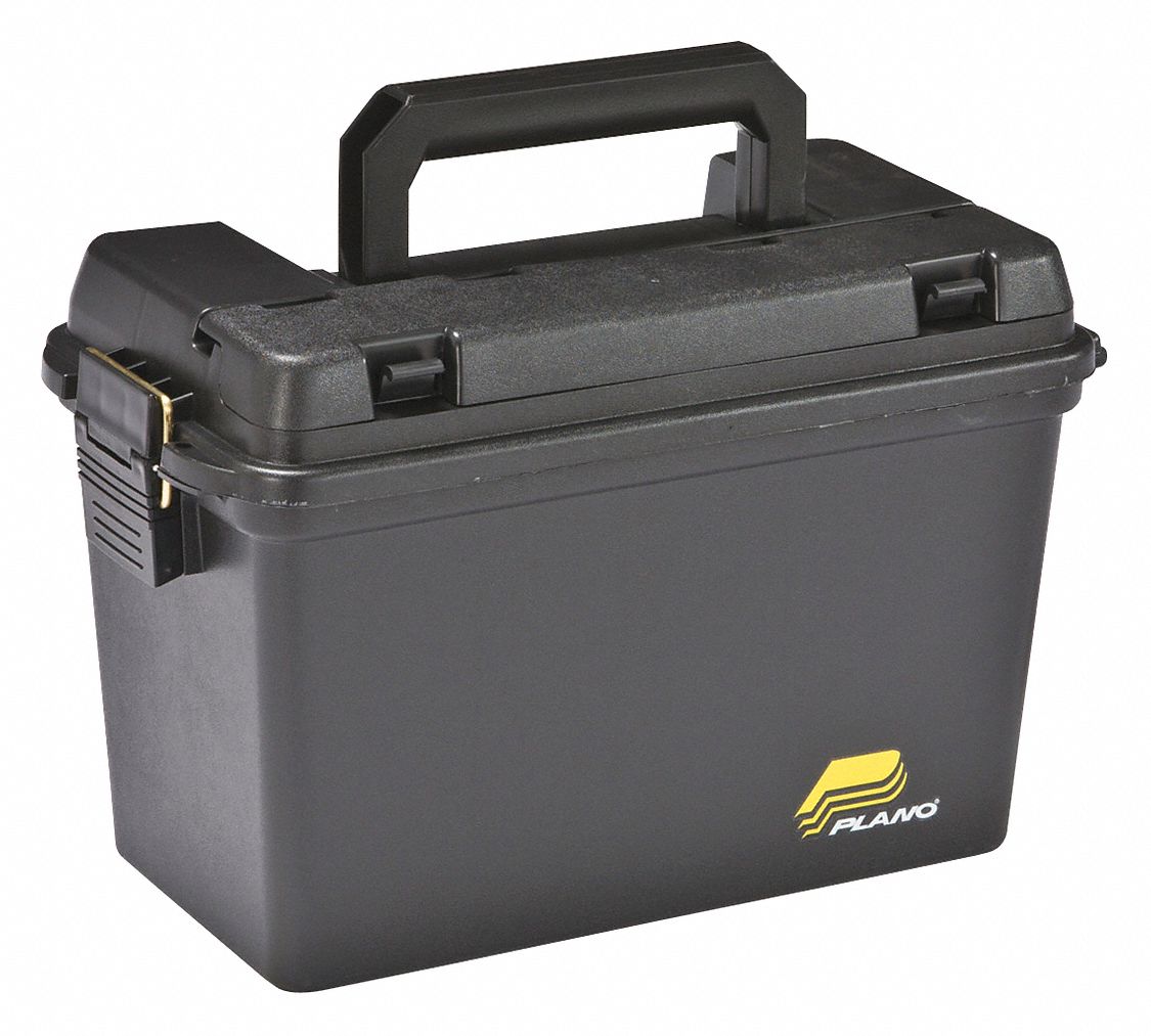 PLANO MOLDING PORTABLE TOOL BOX,PLASTIC,BLACK,MATTE - Tool Boxes