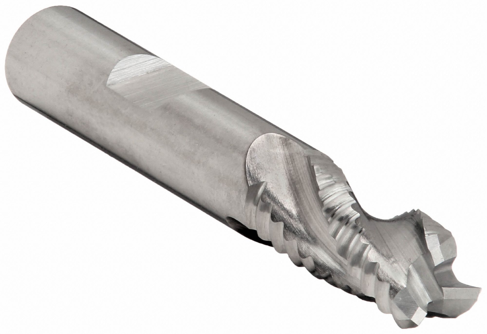 Sq. End Mill, Single End, Cobalt, 3/8"