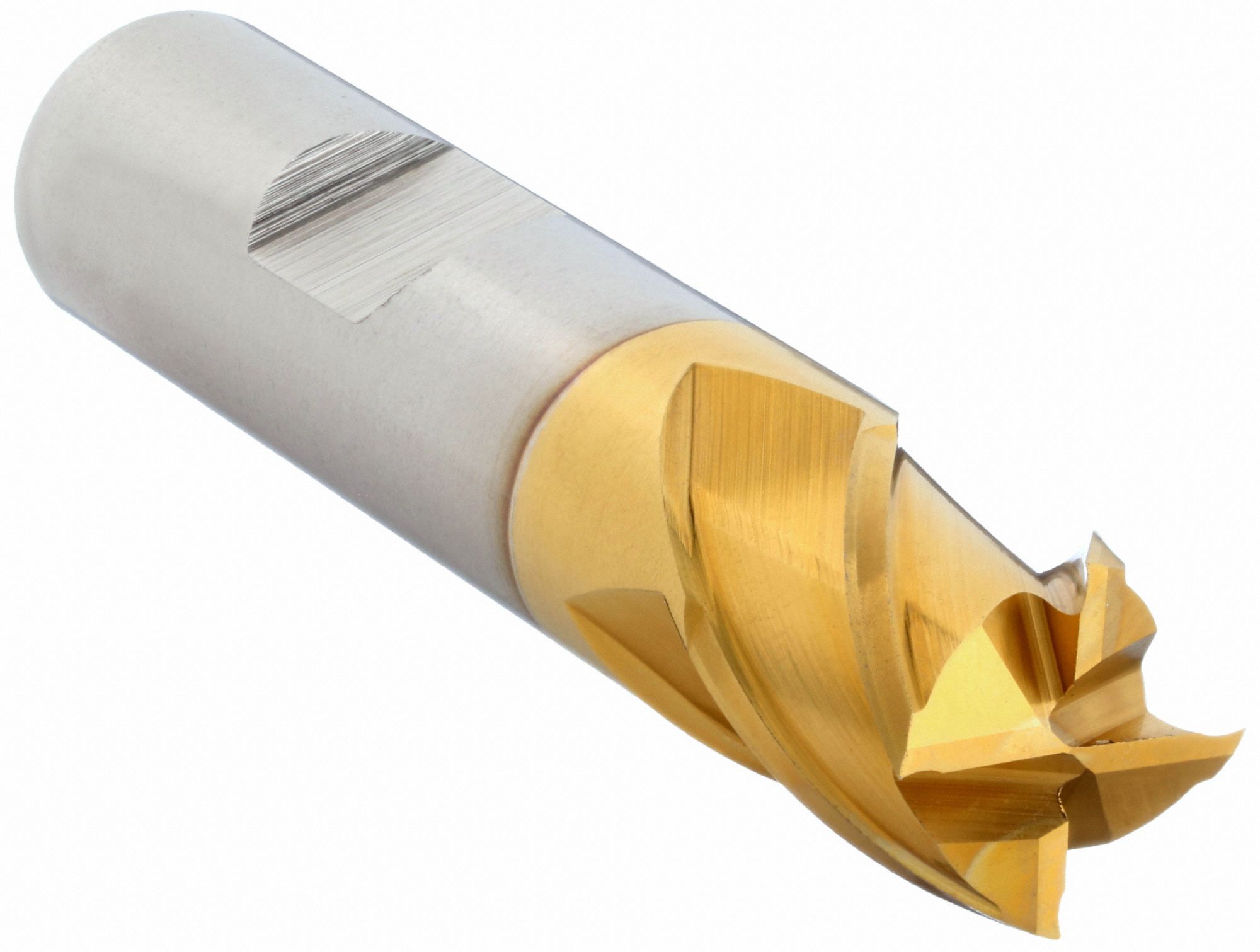 Sq. End Mill, Single End, Pow Met, 3/4"