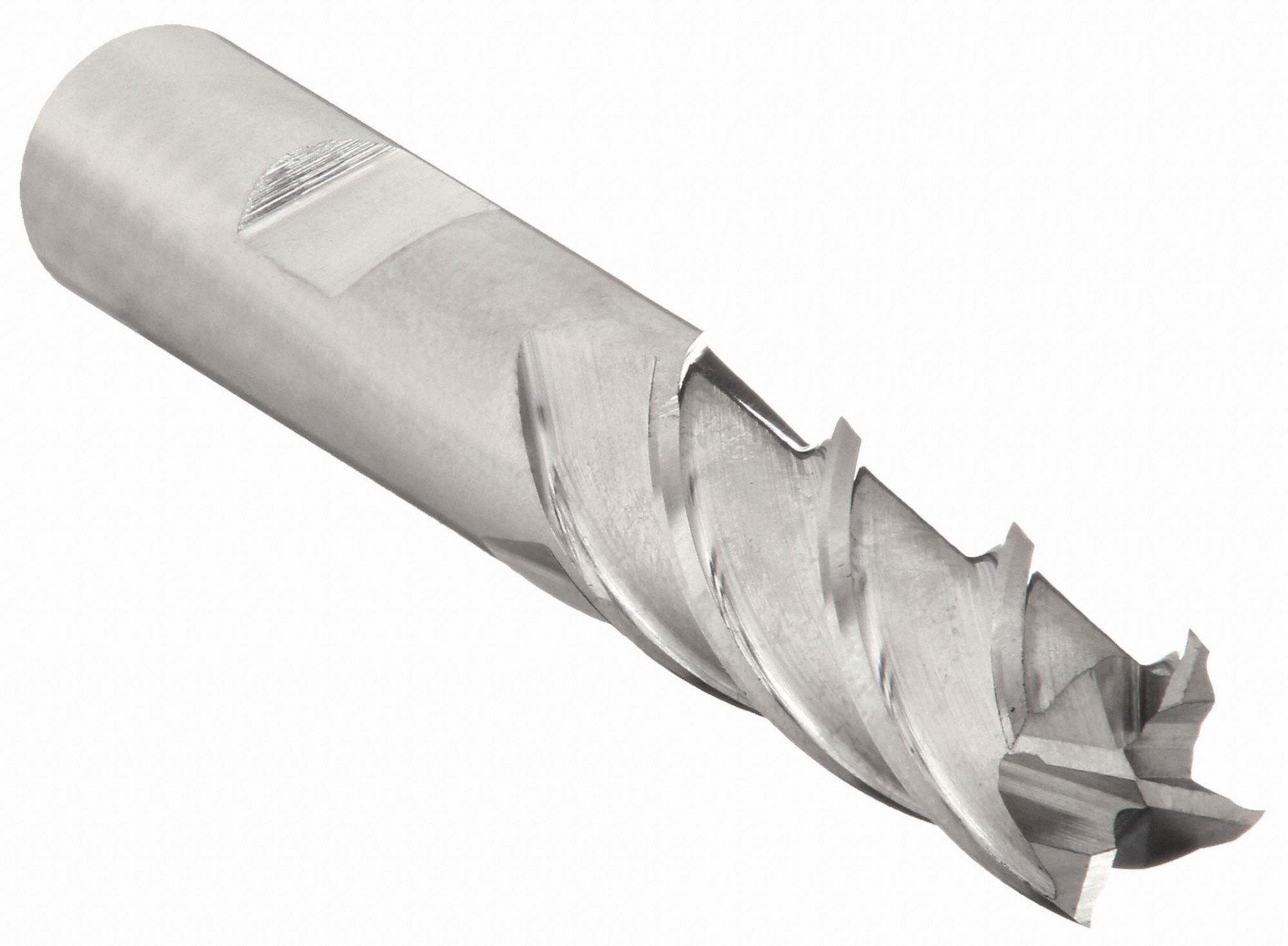 Sq. End Mill, Single End, Pow Met, 1"