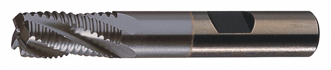 Roughing End Mill,  0.25 in
