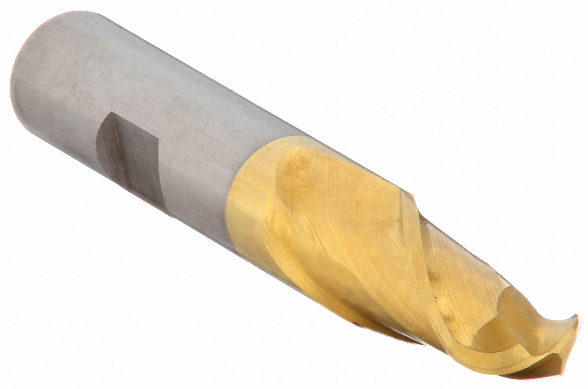 Ball End Mill,  1 in,  Cobalt