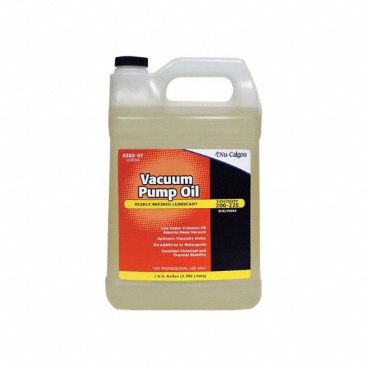 Vacuum Pump Oil, Gallon Bottle - Grainger