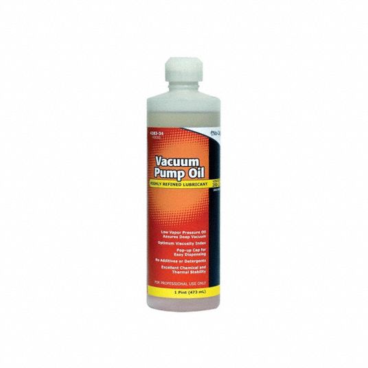 NU-CALGON, ISO-46, 1 pt Container Size, Refrigerant Evacuation Pump Oil ...