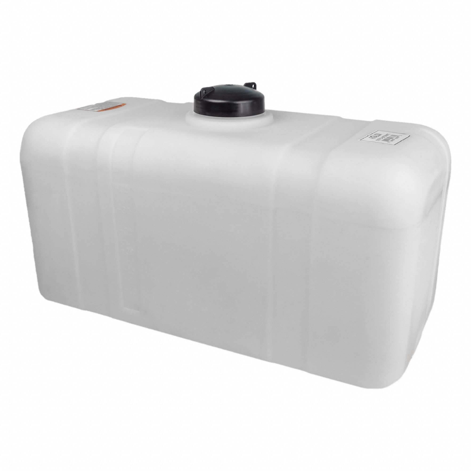 Utility Tank: 26 gal, Closed Top, 25 in x 18 in, 8 in Fill Opening Dia, 20 in