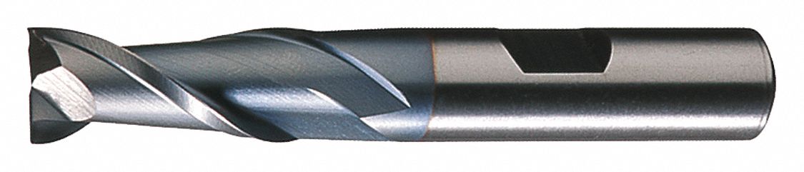 Sq. End Mill, Single End, Pow Met, 11/16"