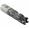 General Purpose Roughing TiAlN-Coated Powdered-Metal Square End Mills