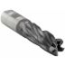 General Purpose Roughing TiAlN-Coated Powdered-Metal Square End Mills