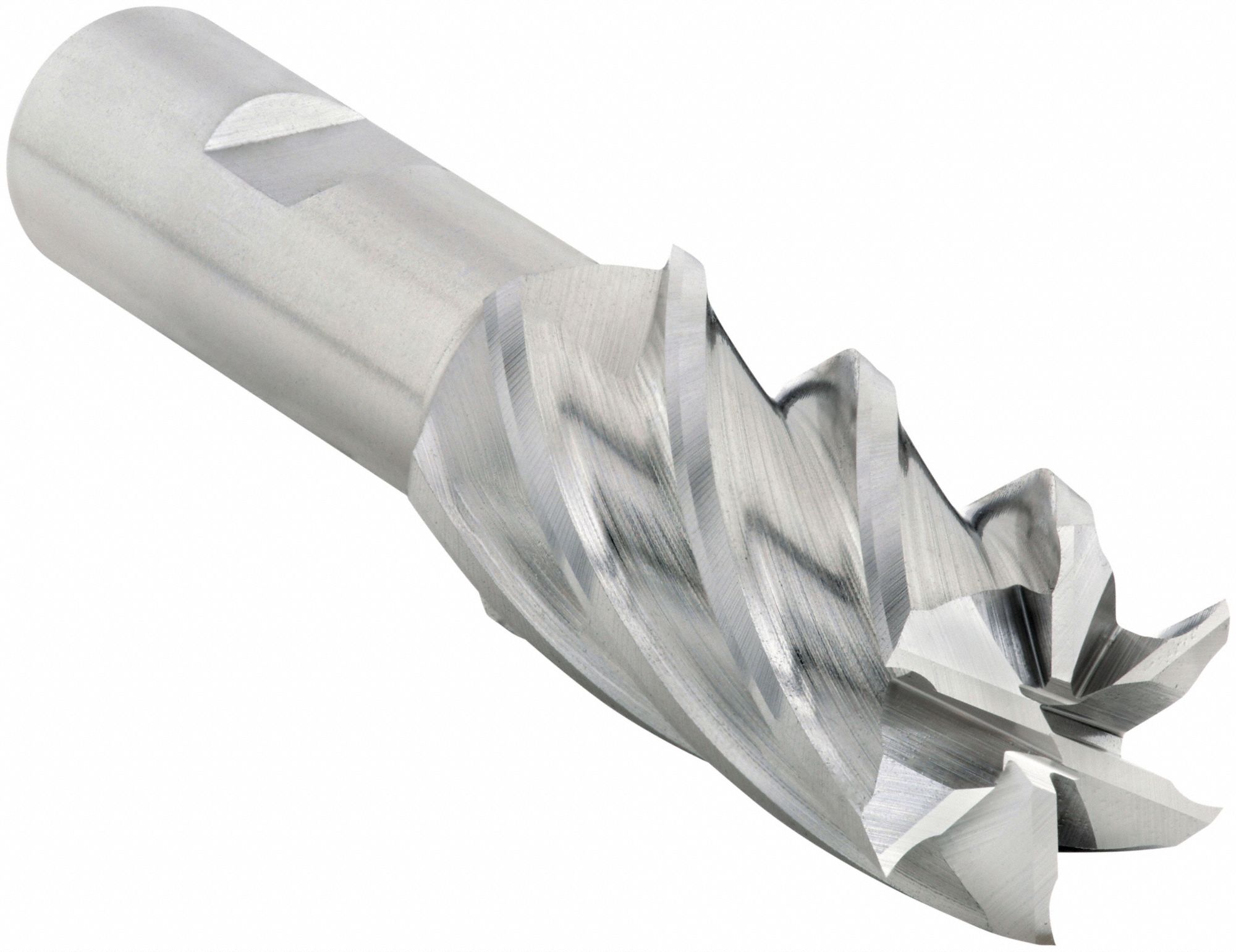 SQUARE END MILL, CENTRE CUTTING, 6 FLUTES, 1⅛ IN MILLING DIAMETER, 1⅜ IN CUT, HSS