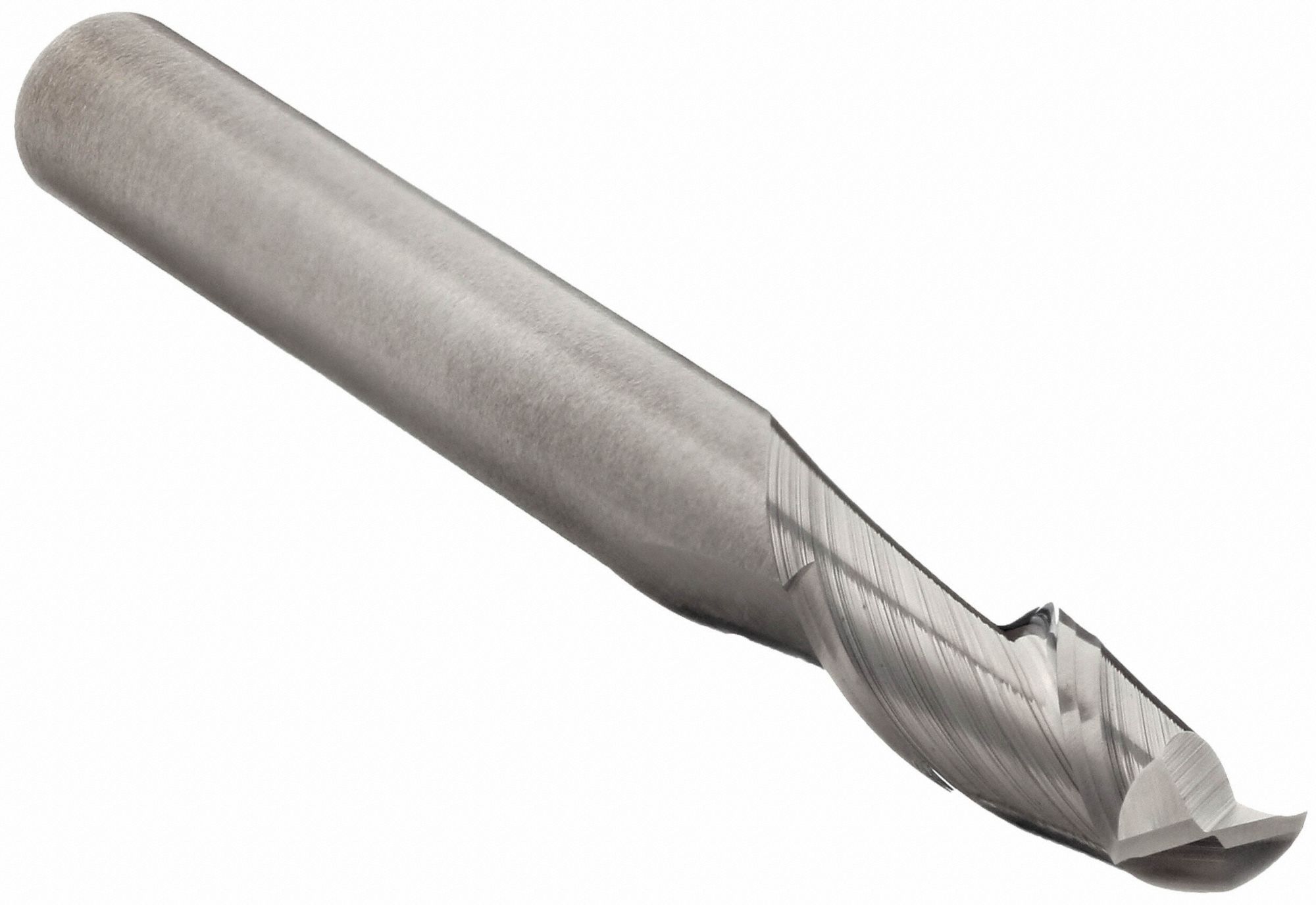 Square End Mill: Carbide, 2 Flute, 4.5 mm Mill Dia, 13.5 mm LOC, 38.1 mm OAL
