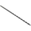 Wire-Size Black-Oxide Finish Spiral-Flute High-Speed Steel Taper Length Drill Bits