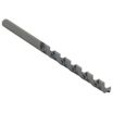 Letter-Size Black-Oxide Finish Spiral-Flute High-Speed Steel Taper Length Drill Bits