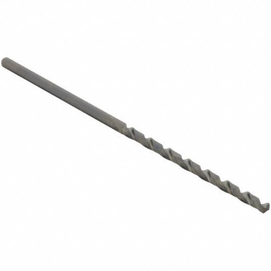 CLEVELAND, #60 Drill Bit Size, 1 1/8 in Flute Lg, Taper Length Drill Bit -  439D76